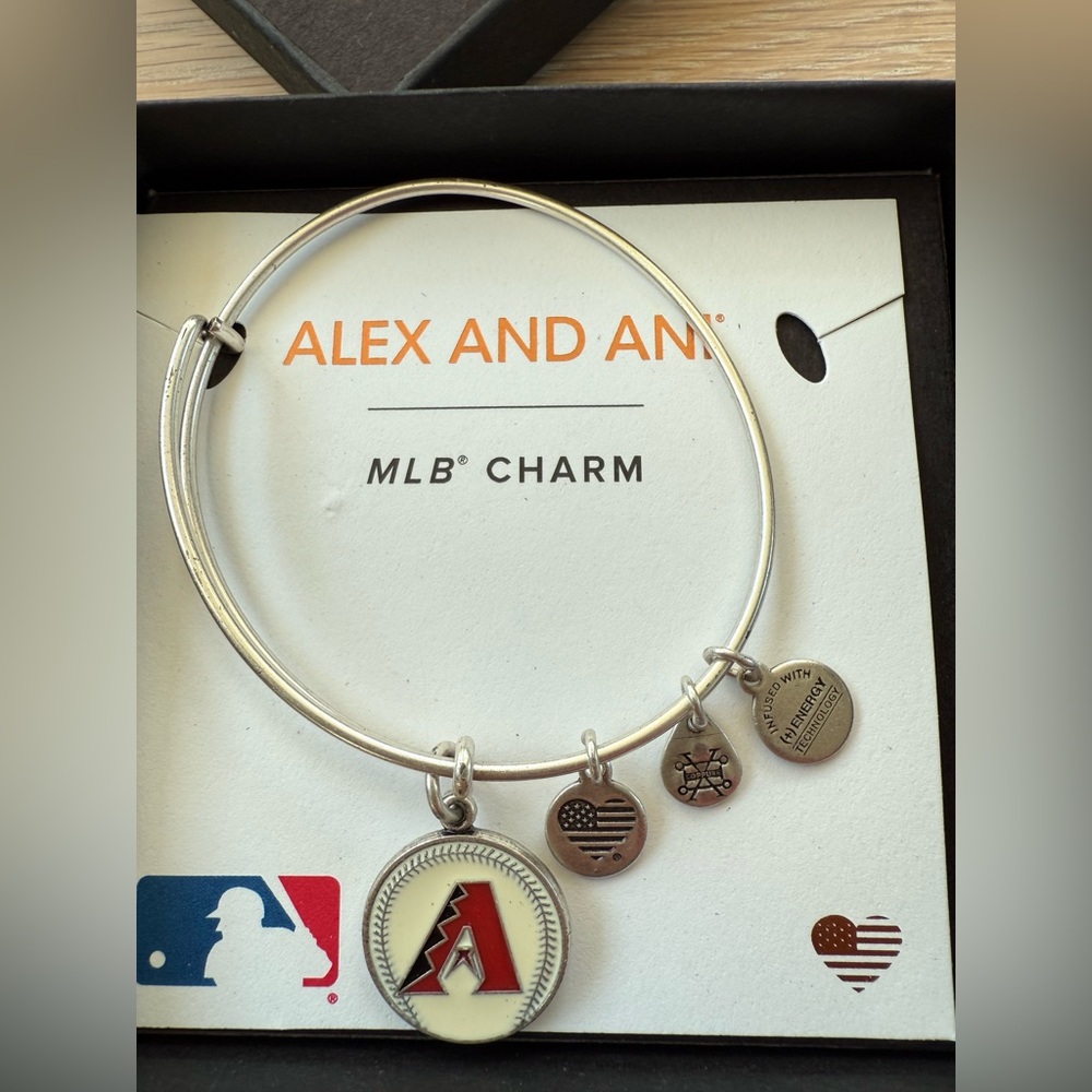 Alex and Ani MLB Diamondbacks Charm Bracelet